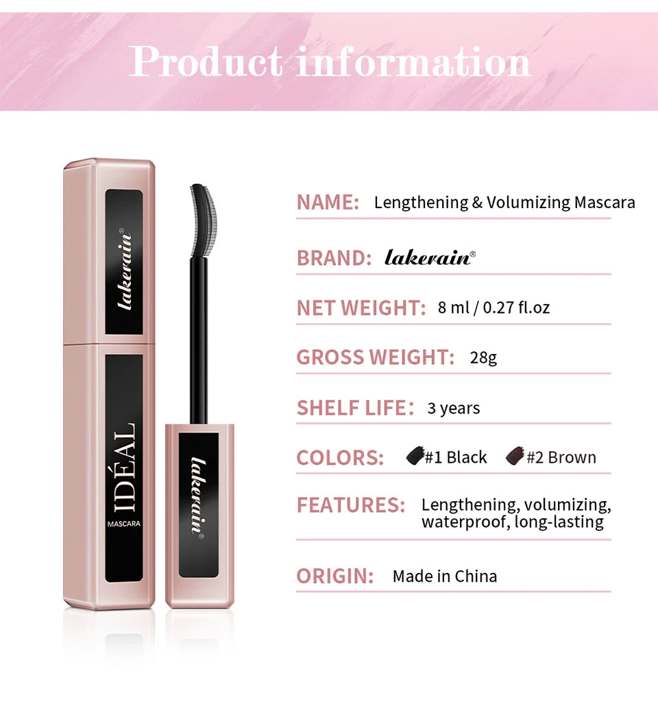 Enhancing Mascara Set Lengthening Curling Lashes for Daily Makeup and Special Occasions