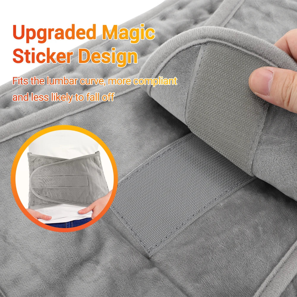 Electric Heating Pad with Temperature Control Adjustable Thermal Wrap for Office and Home Use - 8