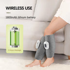 Wireless Calf Massager Airbag Compression Leg Relaxer for Athletes and Office Workers Daily