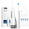 Water Flosser and Sonic Toothbrush Set Portable Oral Hygiene for Adults Daily
