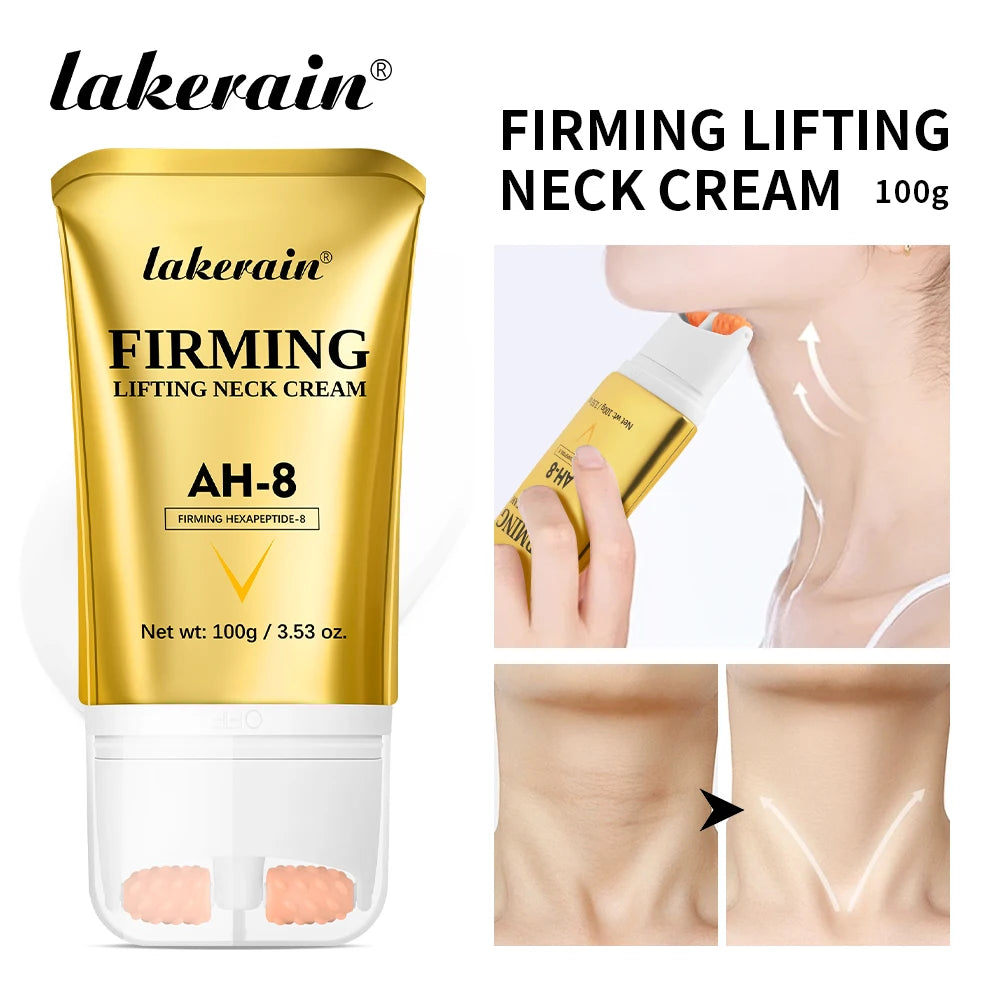Firming Neck Cream with Roller Anti Aging Moisturizer for Women at Night - 1