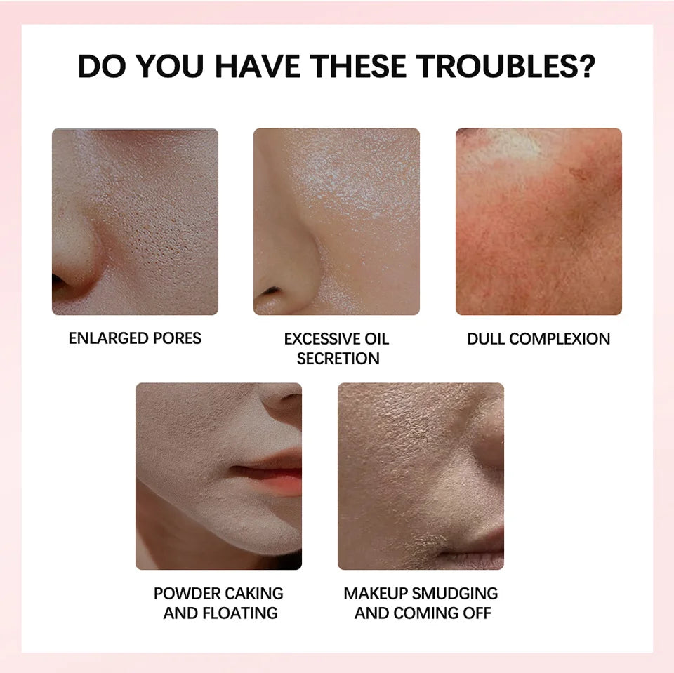 Blur Stick Face Primer Pore Minimizing Oil Control Makeup Base for Daily Use and Smooth Skin