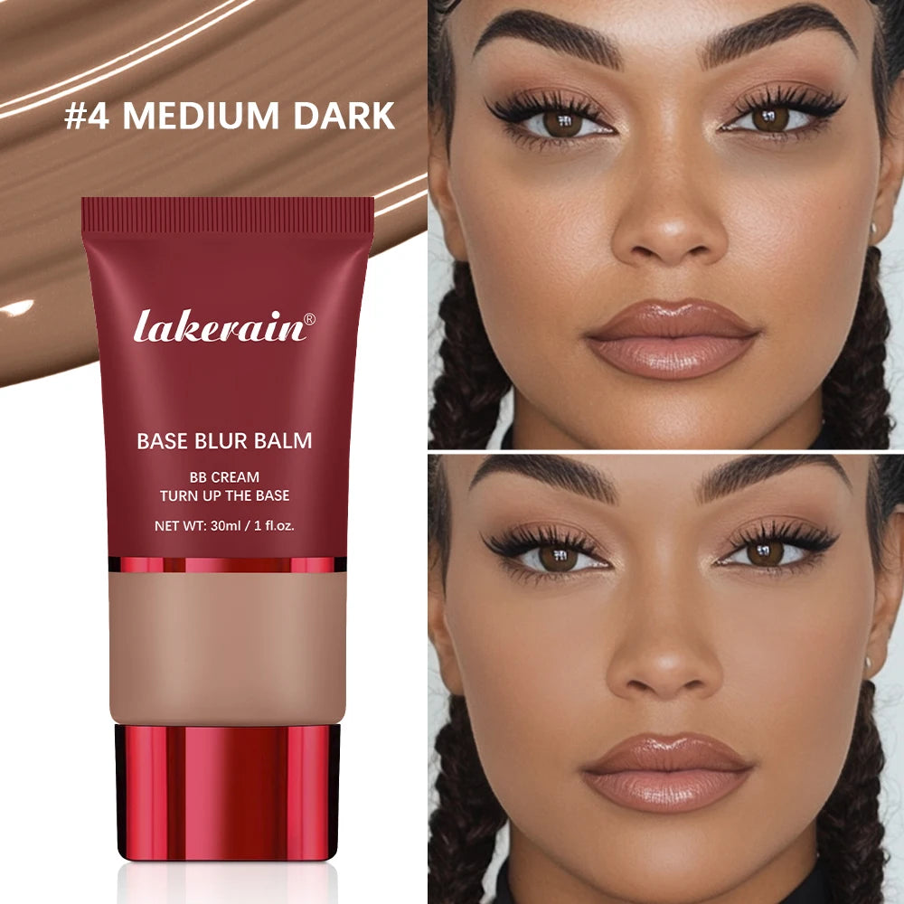 Base Blur Balm Foundation Matte Pore Minimizing Makeup for Flawless Daily Coverage