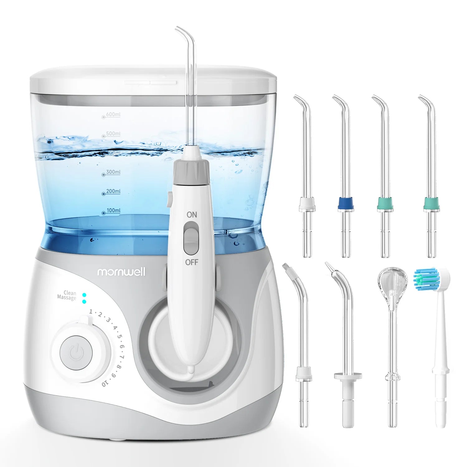 Electric Water Flosser Oral Irrigator with Multiple Tips for Adults at Home - 1