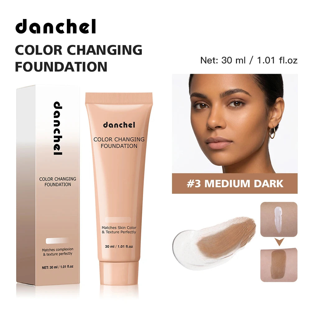 Color Changing Foundation Flawless Concealer for Women Daily Makeup Routine
