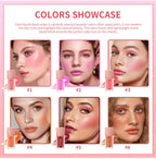 Liquid Blush Waterproof Creamy Texture Face Makeup for Natural Matte Finish Everyday Glow