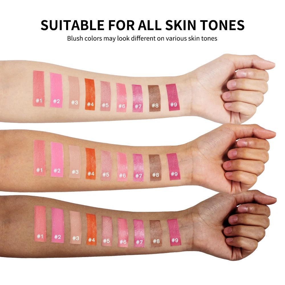 Beauty Liquid Blush Highly Pigmented Long Lasting Tint for Everyday Face Makeup