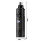 Electric Nose Hair Trimmer Painless Rechargeable Grooming Tool for Men and Women Daily Routine
