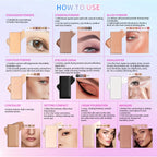 Eyeshadow Palette Refill Waterproof Shimmer Matte Makeup for Daily Travel Use