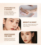 Liquid Glow Foundation Moisturizing Highlighter Base for Radiant Skin and Face Body