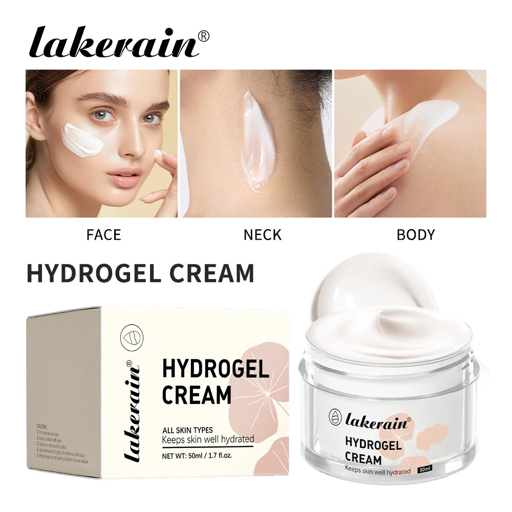 Hydrogel Cream Deeply Hydrating Moisturizer for Face and Skin Care Routine Daily Use - 1