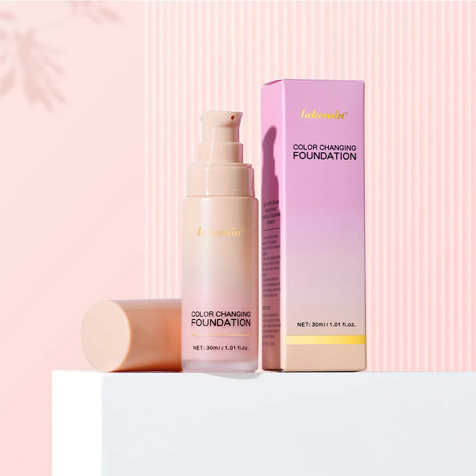 Color Changing Foundation Moisturizing Concealer for Even Skin Toning Daily Makeup Routine