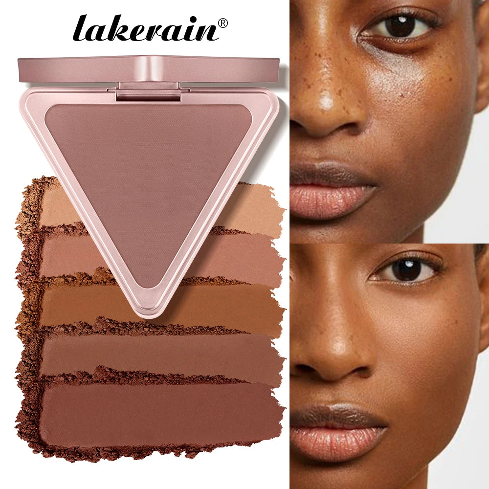 Matte Bronzer Powder Long Lasting Contour Makeup for Face Sculpting and Defined Finish - 17