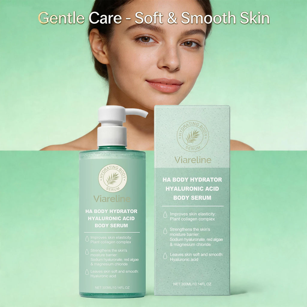 Hyaluronic Acid Body Serum Moisturizing Skin Care for Unisex Daily Use and Hydration