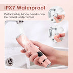Electric Shaver for Women Waterproof Body Trimmer for Bikini Underarm Legs and Smooth Skin