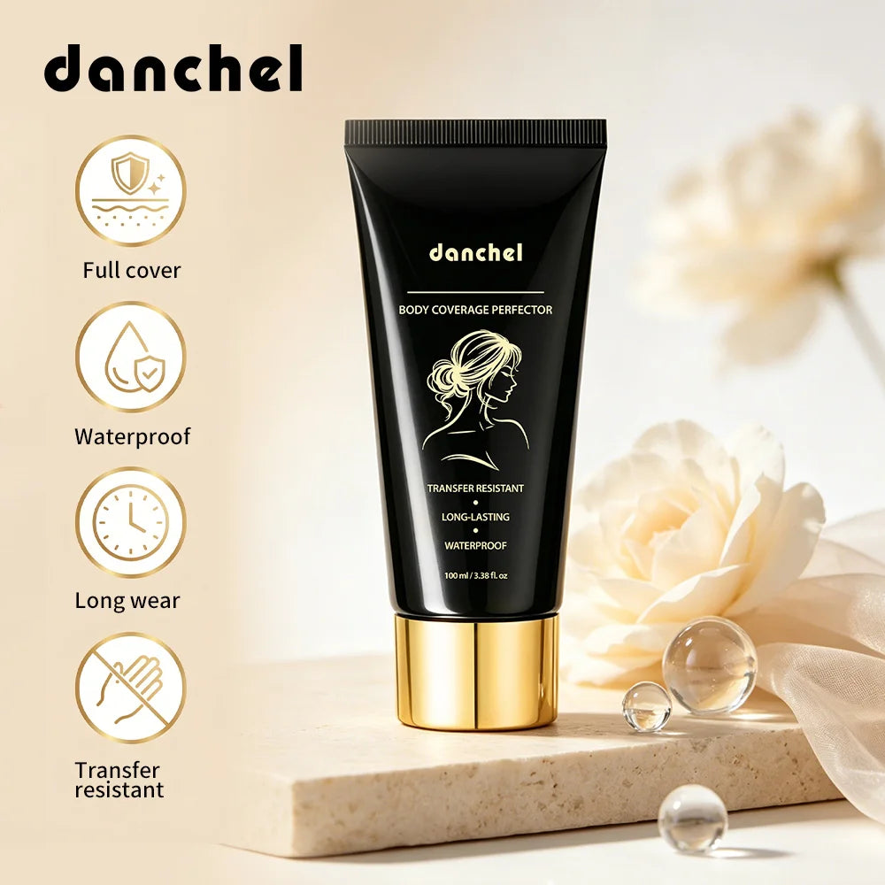 Body Coverage Perfector Waterproof Tattoo Scar Concealer for Daily Use and Special Events