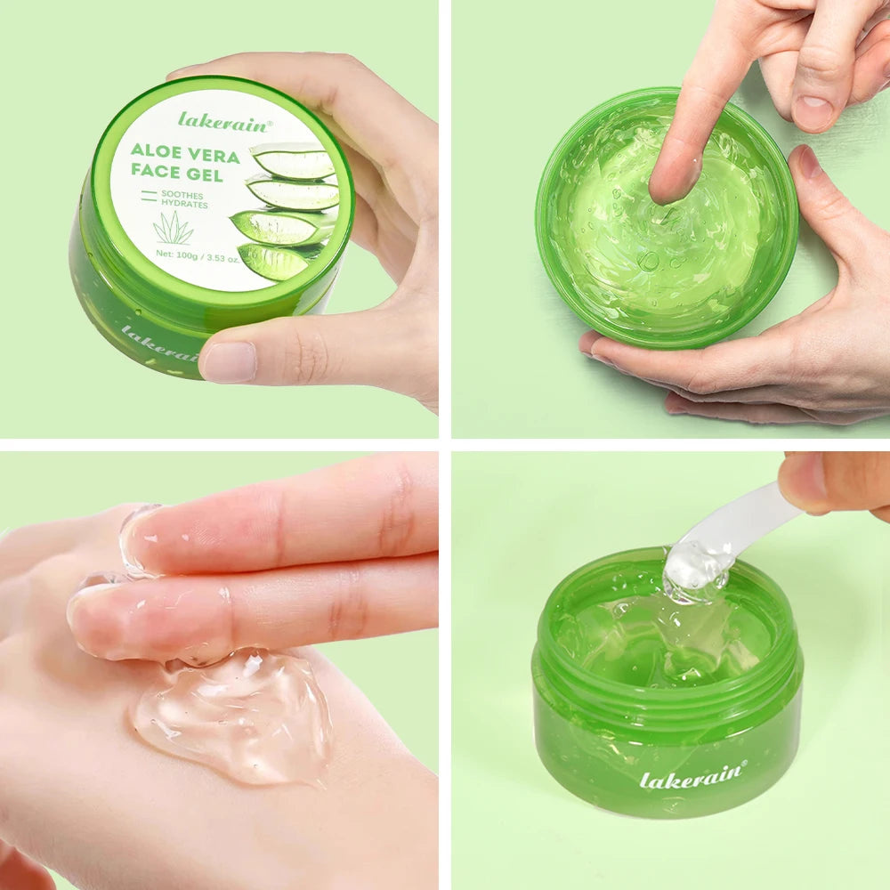 Aloe Vera Gel Moisturizing Soothing Face Cream for Women and Men Daily Skin Hydration