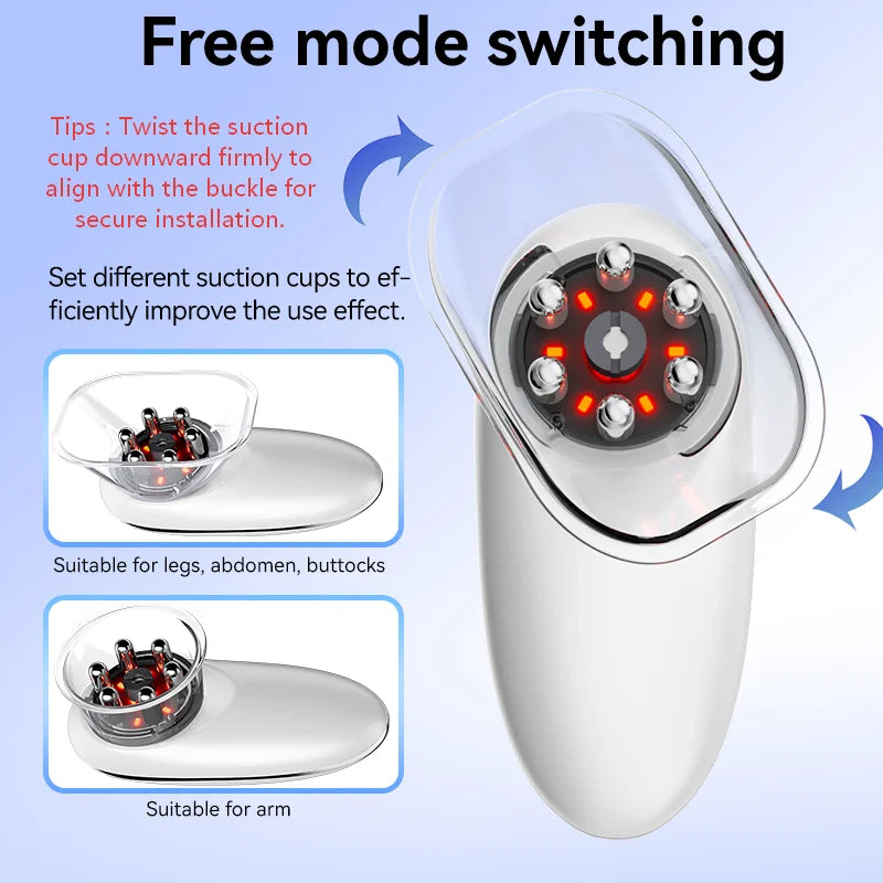 Body Sculpting Massager Anti Cellulite Device for Home and Travel Use for Men and Women - 6