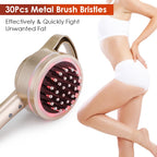 Electric Meridian Massage Brush Microcurrent Cellulite Therapy for Body Home Use Relaxation