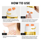Firming Neck Cream with Roller Anti Aging Moisturizer for Women at Night