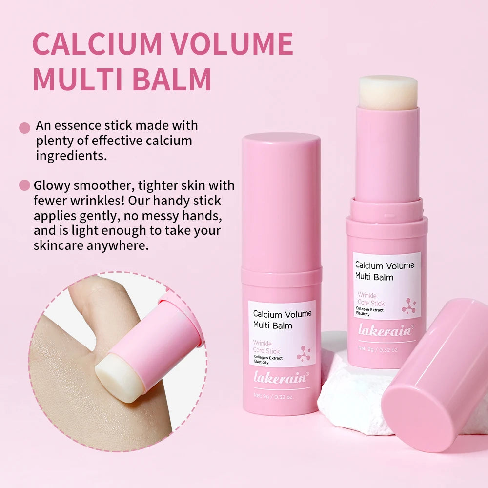 Calcium Volume Multi Balm Eye Wrinkle Cream Stick for Smoothing Skin and Reducing Dark Circles