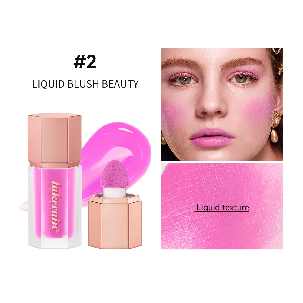 Liquid Blush Waterproof Creamy Texture Face Makeup for Natural Matte Finish Everyday Glow - 21