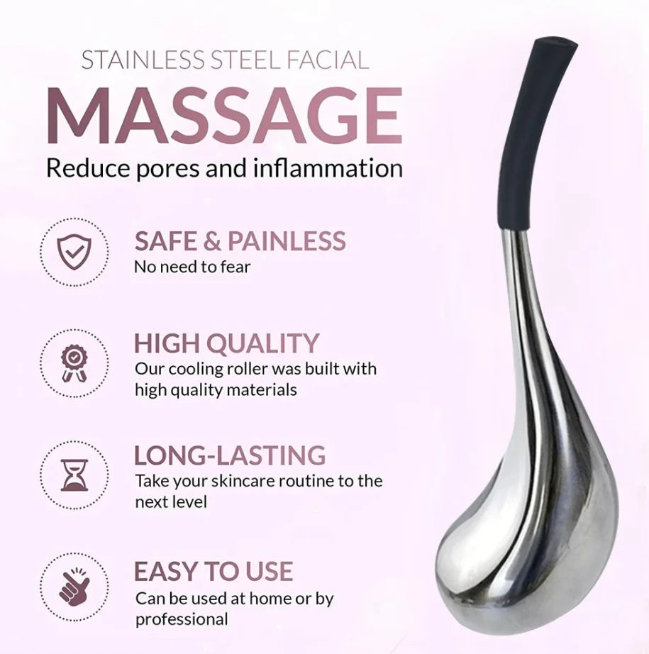 Ice Globes Stainless Steel Cryo Sticks for Facial Puffiness and Pore Tightening Spa Routine - 11