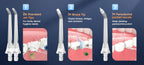 Electric Toothbrush Water Flosser Combo Oral Care Kit for Adults at Home