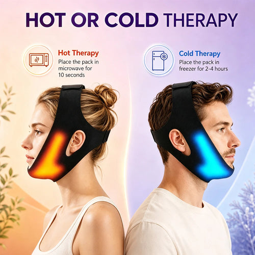 Adjustable Face Ice Pack V Line Lifting Bandage for Women Home Beauty and Oral Care