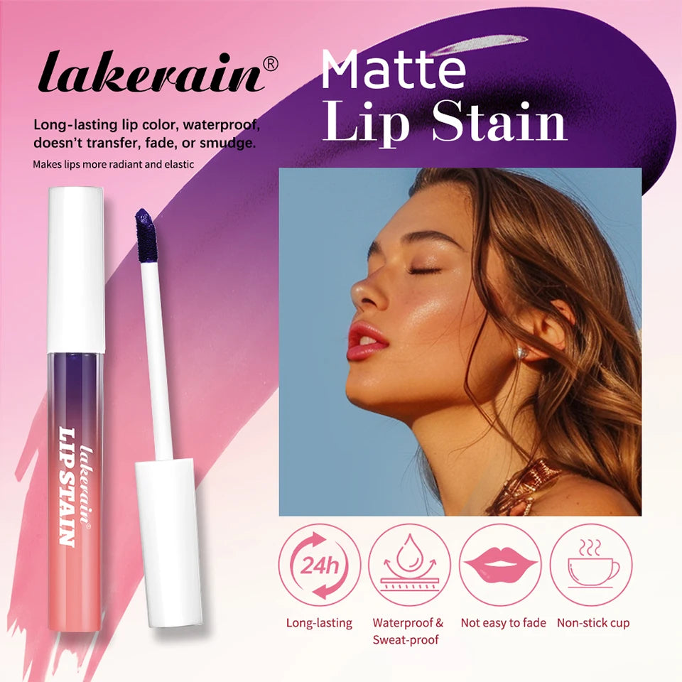 Lip Stain Long Lasting Waterproof Tint for Women Daily Use and Special Occasion Makeup Routine