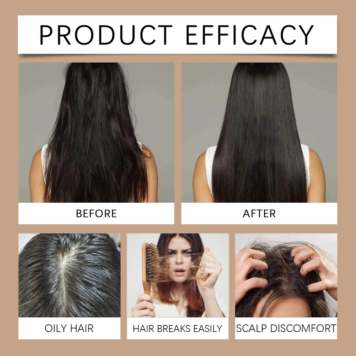 Batana Hair Growth Shampoo Strengthen Roots for Damaged Hair and Itchy Scalp Treatment