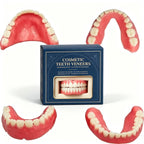 Full Mouth Denture Set Soft Silicone Reline False Teeth for Adults at Home Daily Comfort Use