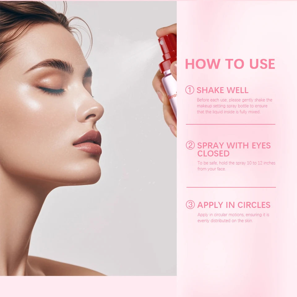 Mattifying Setting Spray Long Lasting Waterproof Oil Control for Daily Makeup and Special Events