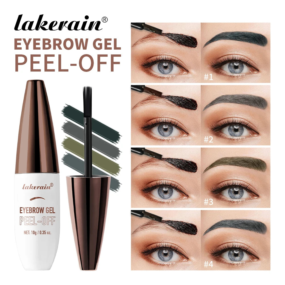 Eyebrow Gel Tattoo Peel Off Waterproof Tint for Beautiful Brows and Long Wear - 1