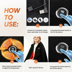 Wearable Graphene Heated Shawl Electric Warming Blanket for Home and Office Winter Comfort