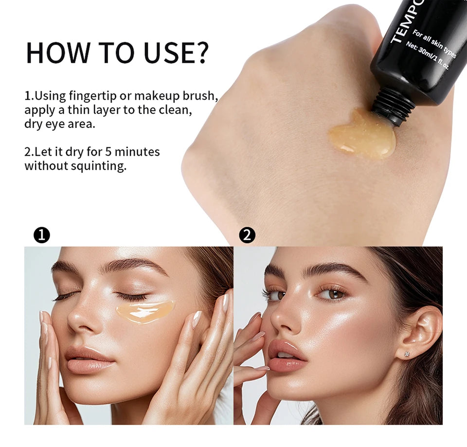 Temporary Eye Tightener Cream Dark Circle Remover for Women and Men at Home Daily Routine