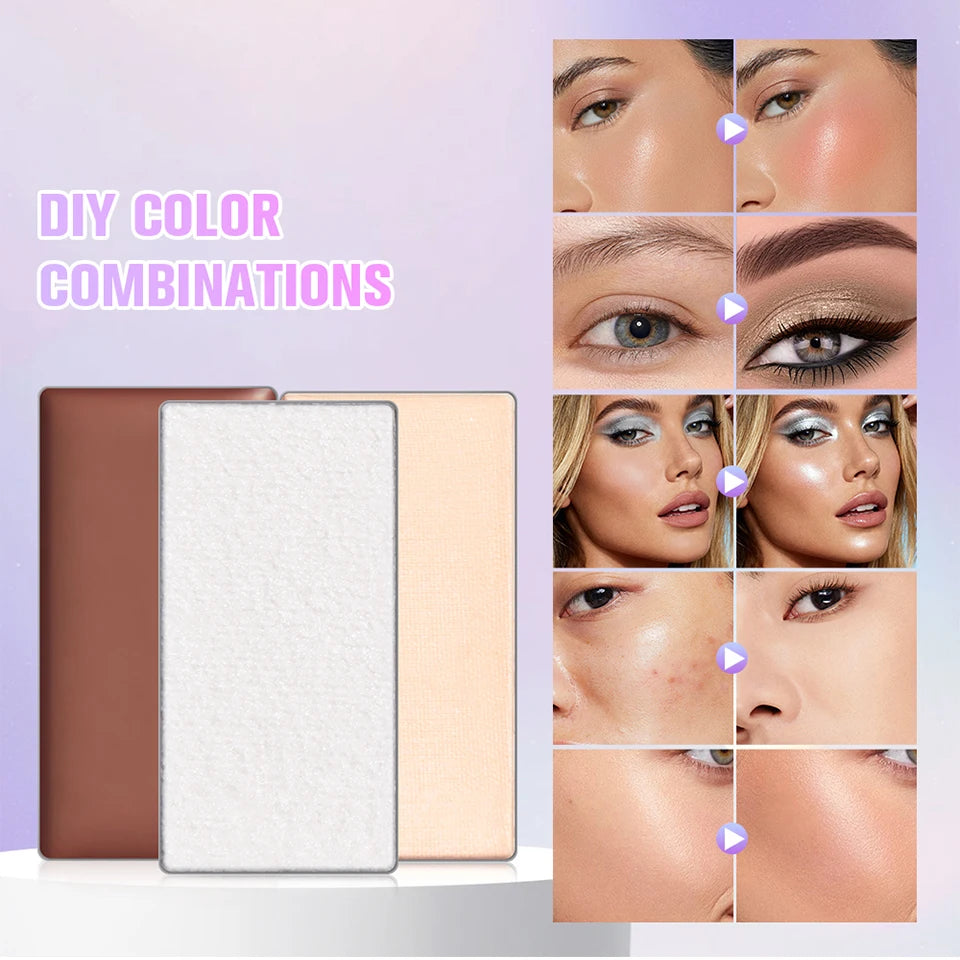 Eyeshadow Palette Refill Waterproof Shimmer Matte Makeup for Daily Travel Use - 13