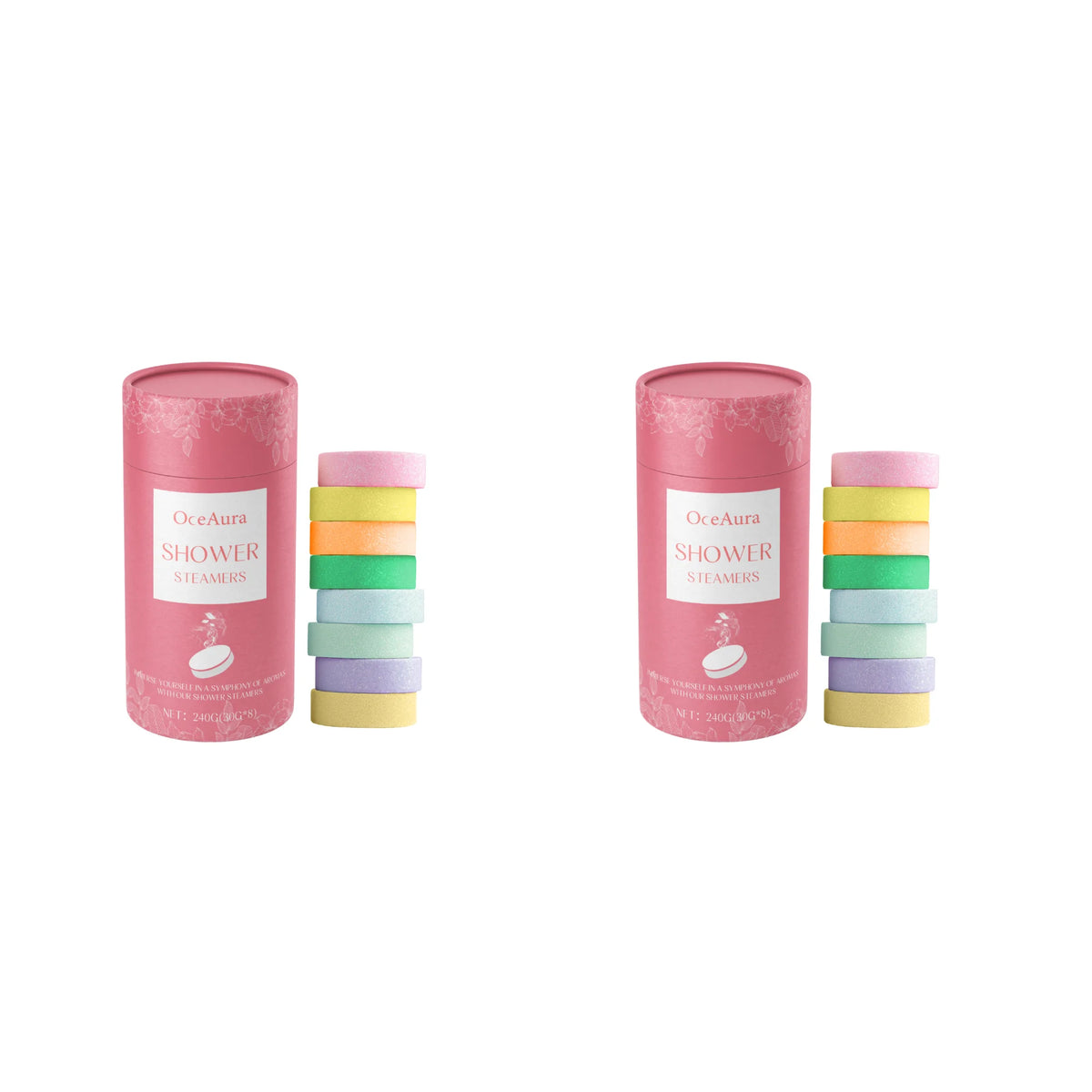 Aromatherapy Shower Steamers Relaxing Fragrance Tablets for Home Spa and Stress Relief