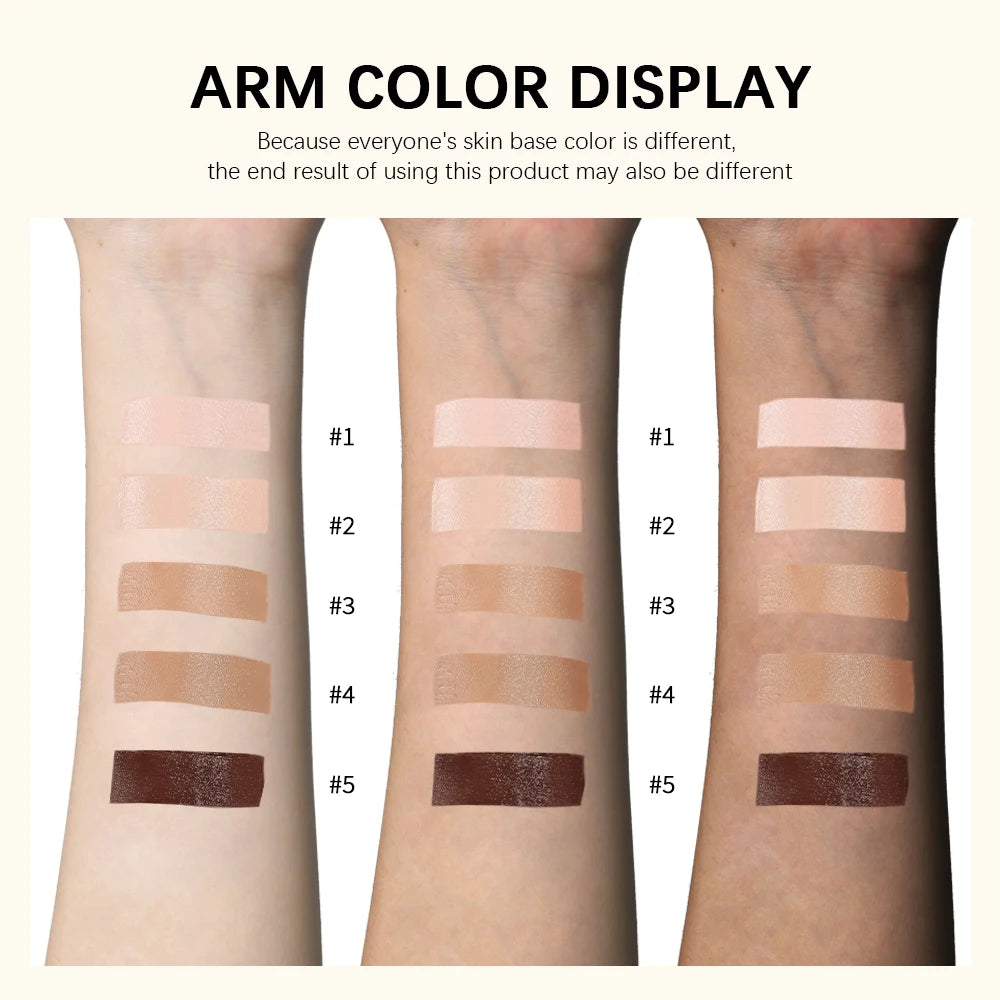 Blur Base Balm with Applicator Brush Pore Minimizing Foundation for Women Daily Makeup