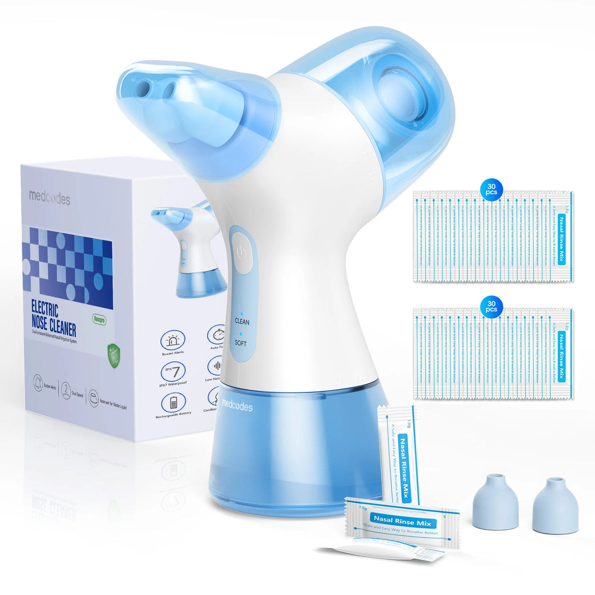 Electric Nasal Irrigation System Sinus Rinse Machine for Adults at Home