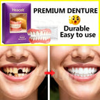 Cosmetic Dentures Lifelike False Teeth Silicone Smile Beauty for Adults at Home Daily Use