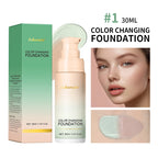 Color Changing Foundation Moisturizing Concealer for Even Skin Toning Daily Makeup Routine