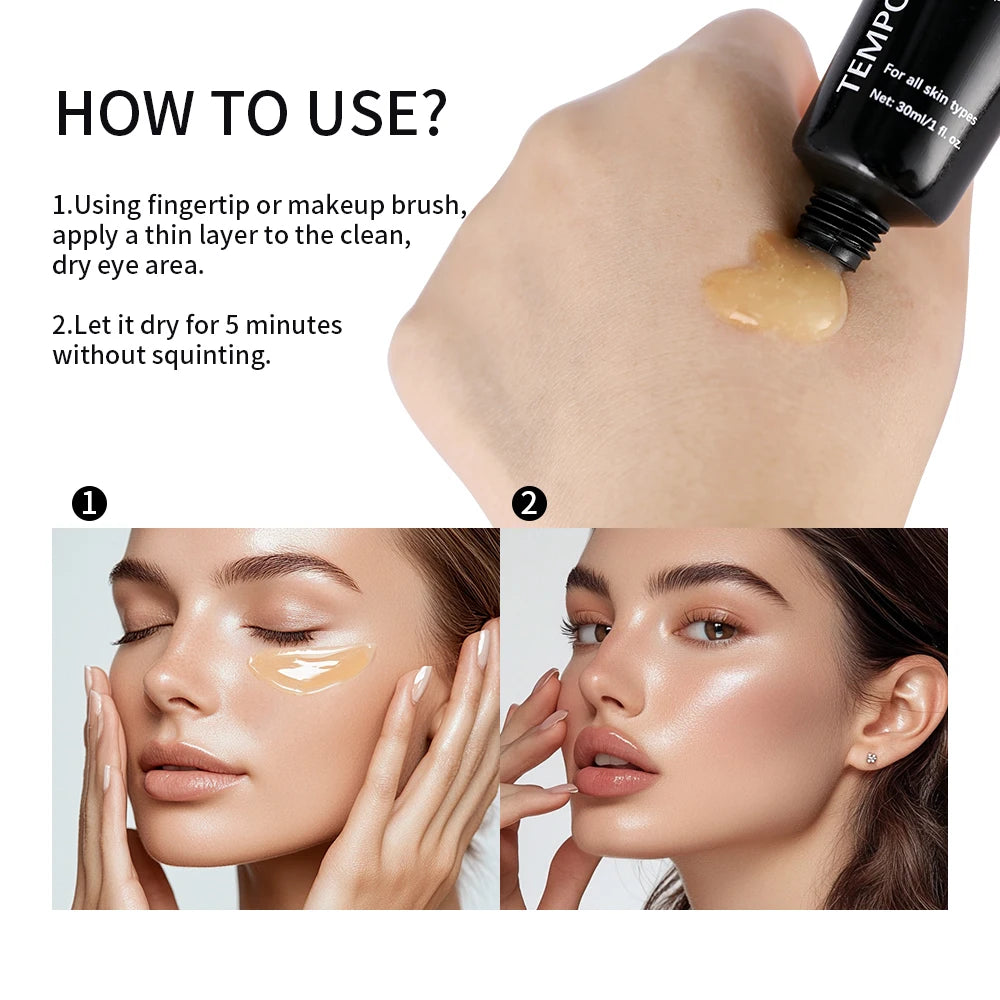 Temporary Eye Tightener Cream Dark Circle Remover for Women and Men at Home Daily Routine