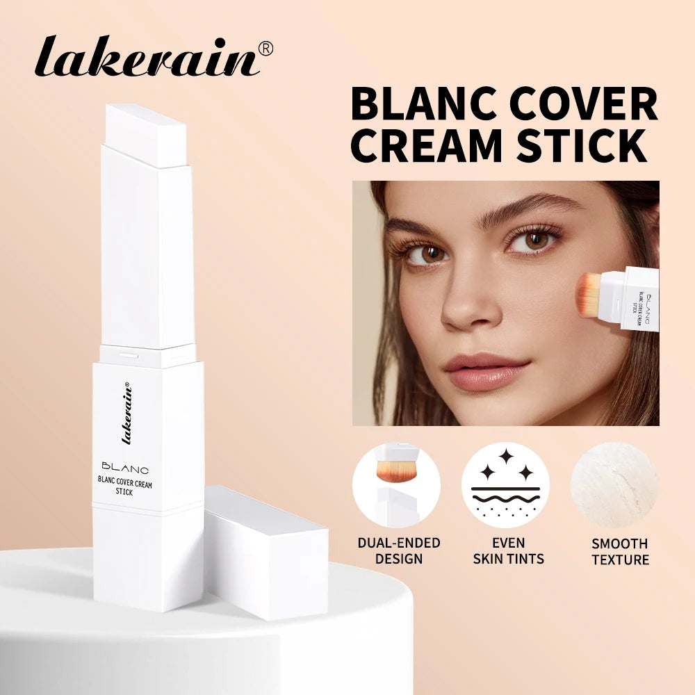 Color Changing Foundation Stick Full Coverage Concealer for Women Daily Makeup