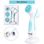 3 in 1 Facial Cleansing Brush Exfoliating Face Scrubber for Women and Daily Skincare Routines