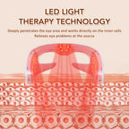 3D Eye Massager Red Light Therapy Device for Relieving Eye Fatigue and Dark Circles at Home