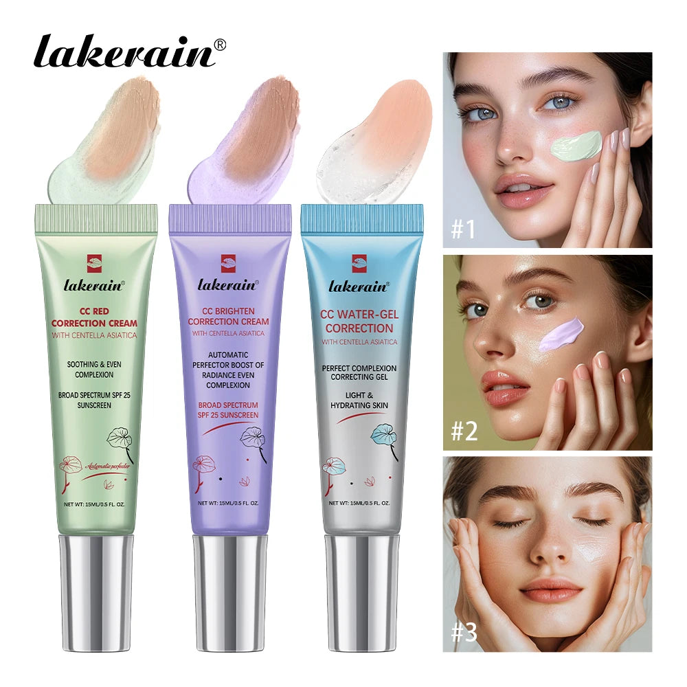 CC Correction Cream Face Primer Redness Neutralizing Foundation for Radiant Skin Daily Makeup