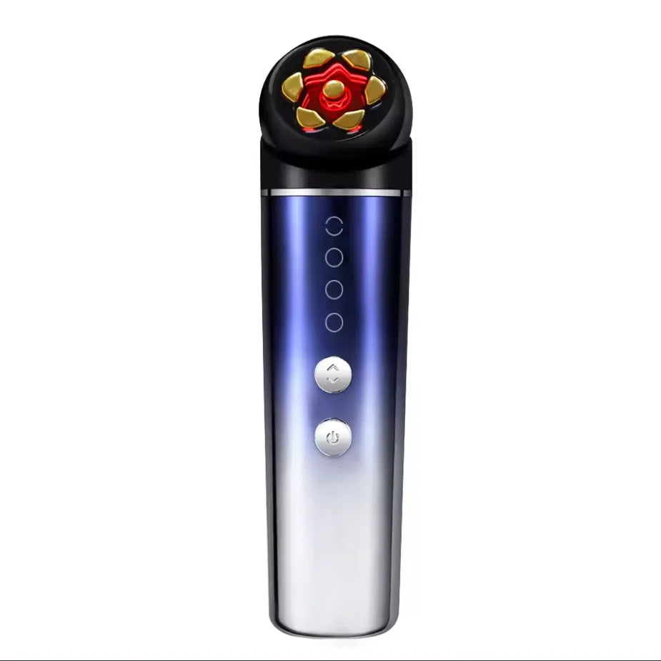3 in 1 Facial Massager Red Light Skin Tightening Tool for Women at Home Daily Skincare Routine