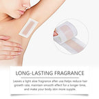 Depilatory Wax Strips Hair Removal for Smooth Skin Legs and Underarms at Home SPA Experience