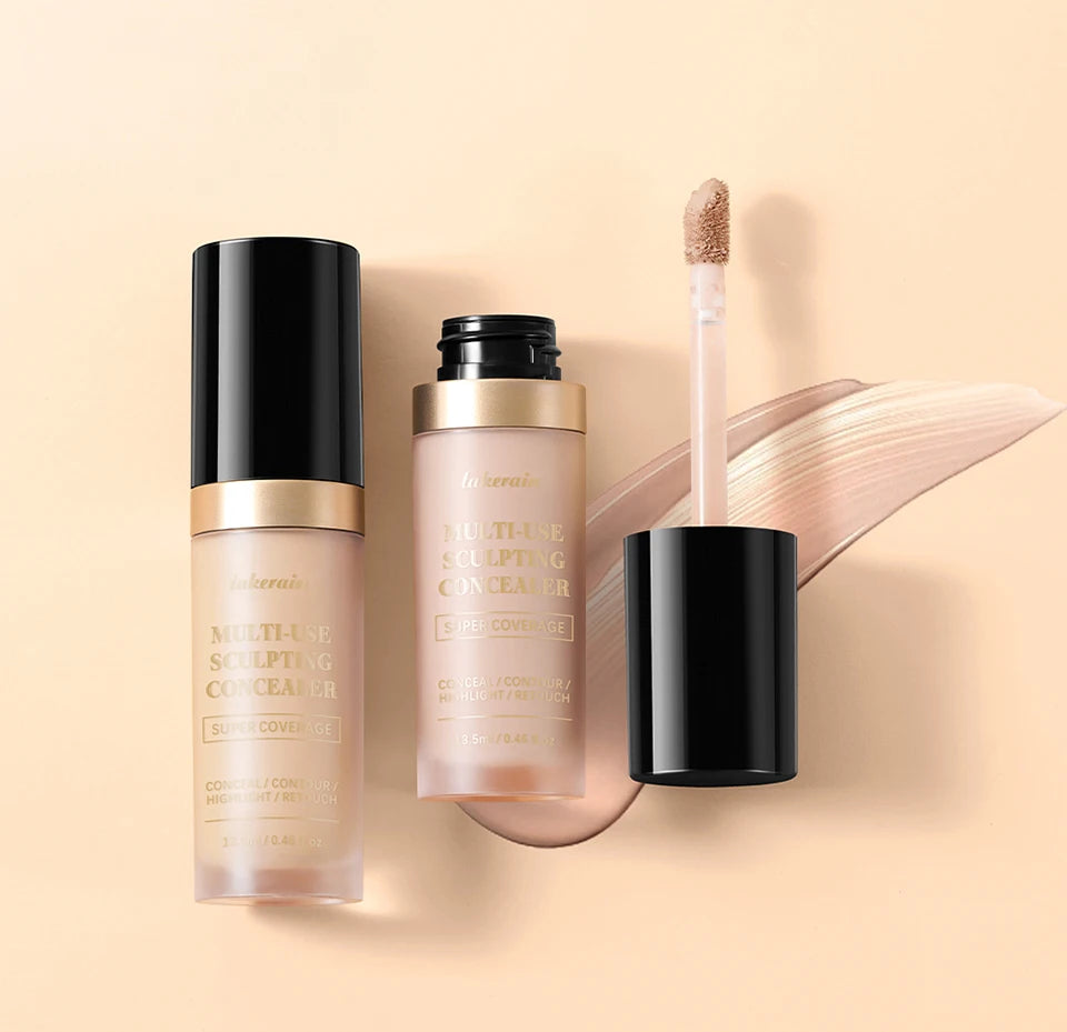 Multi Use Sculpting Concealer Waterproof Matte Coverage for Flawless Face Makeup Daily Routine